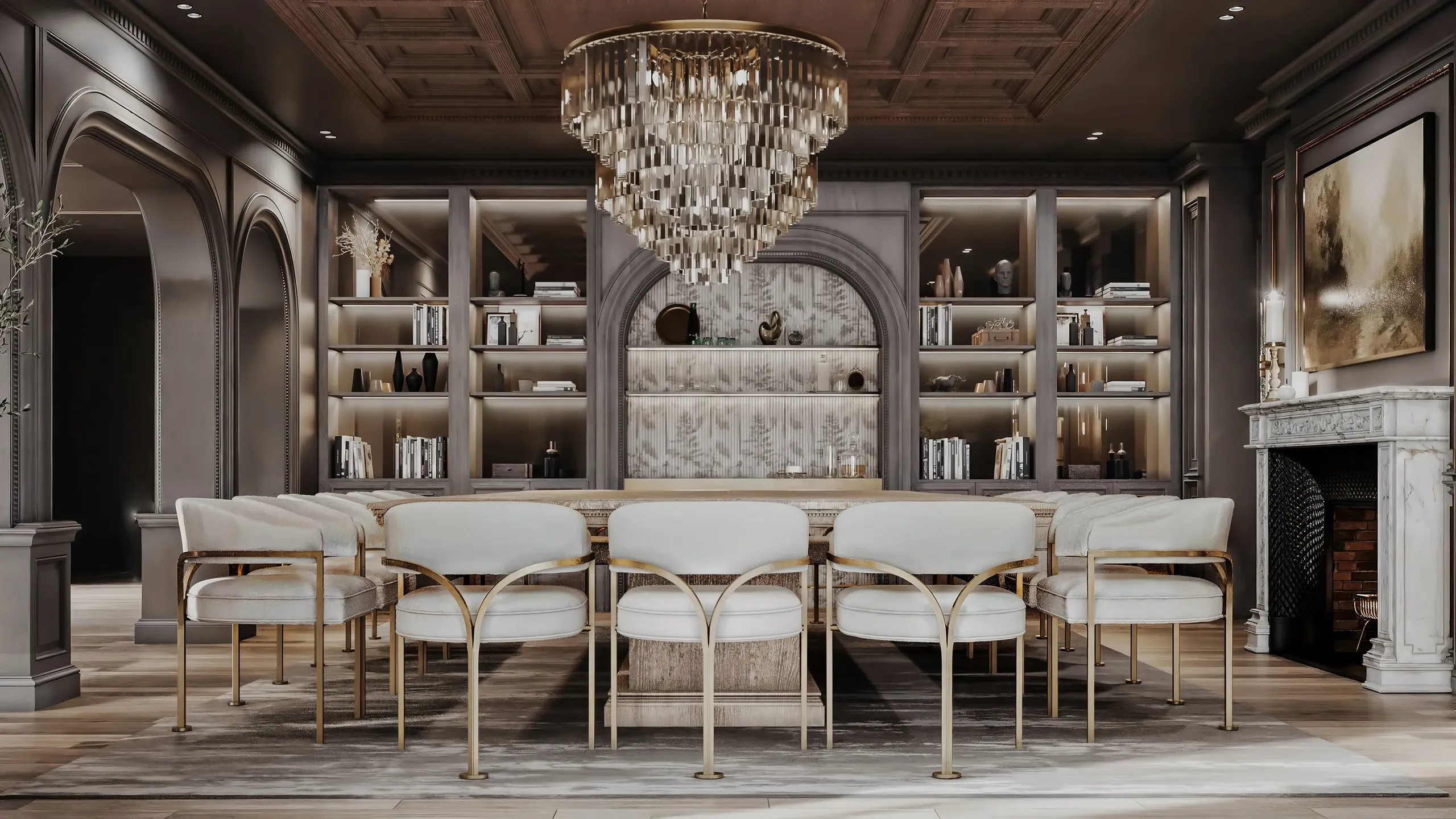 Elegance at the Table a Timeless Luxury Dining Room